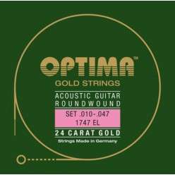 Optima 7166436 Gitara akustyczna struny Gold Strings